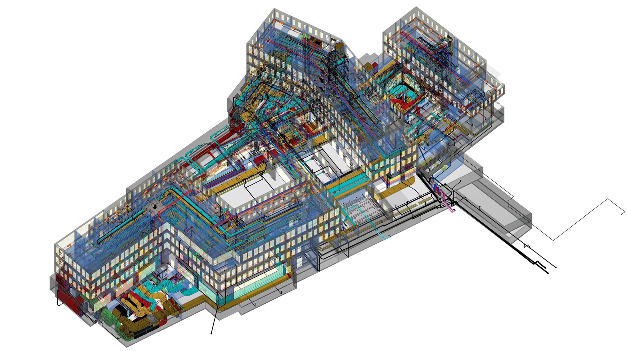 Fachplanung TGA HOAI – Technische Zeichnung Gebäudetechnik Aachen